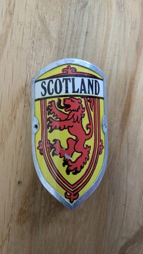 Scotland hiking stick badge - hiking,