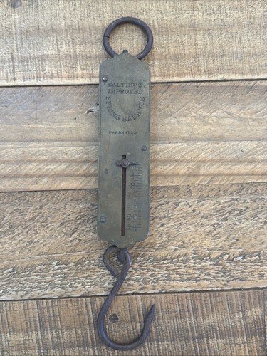 Vintage salter brass - salter,