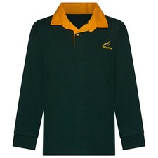 South Africa  Rugby Shirt Retro Classic Traditional Top All Sizes S - 5XL