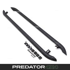 MATTE BLACK 2" TRAPEZOID SIDE BARS RAIL STEPS FOR VW VOLKSWAGEN SWB CADDY 2021+