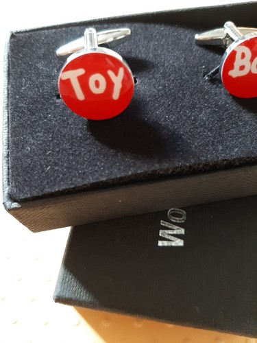 Toy boy cufflinks - cufflinks, gift