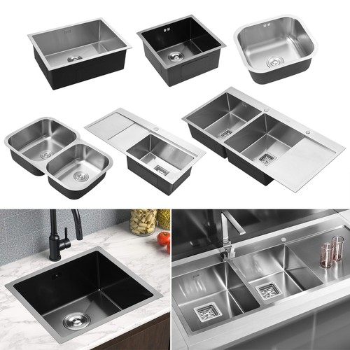 Stainless steel kitchen sink - stainless,