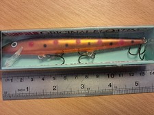 Rapala F-13  SPC Spotted  Copper Original Floating Lure.  Discontinued.