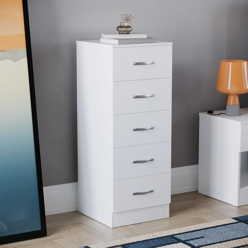 Drawer narrow chest - 5, tall