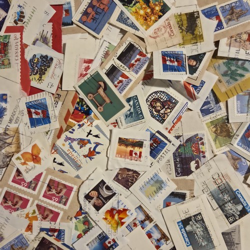 50g canada kiloware stamps - kiloware,