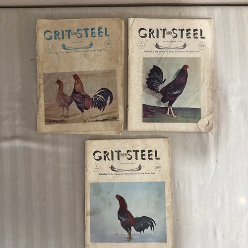 Vintage grit and steel - "grit, steel"