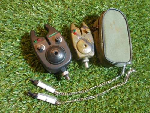 Fishing bite alarms with