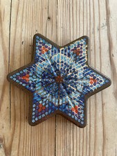 Vintage Hoffmann Swiss Made London England 6 Point Star Tin Chocolate 1981 Rare