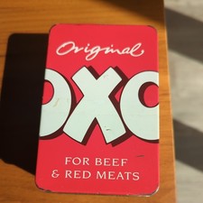 Vintage Oxo Cubes Storage Tin