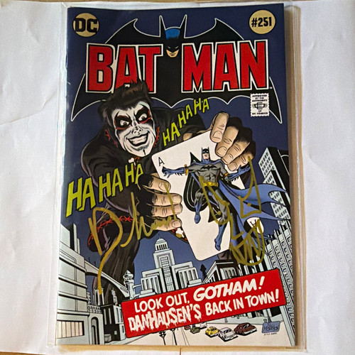 Batman 251 comics signed - batman,