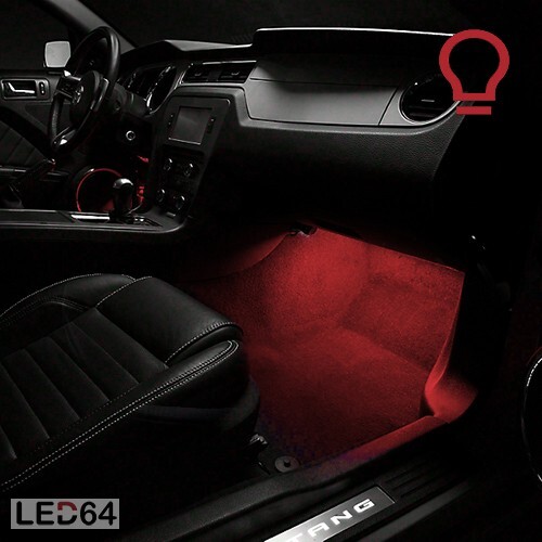 Red led bulbs lighting floor - 2,