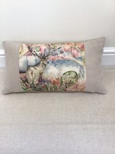 Voyage Maison ‘ Wandering Stag’ bolster cushion cover 11”x 20” approx