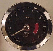 Lotus Elan / MK2 Lotus Cortina Rev Counter (Poss Earth)  - Mint