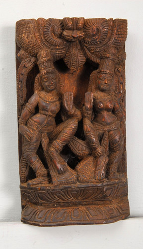 Vintage carved indian - vintage,