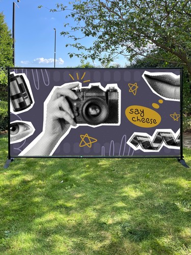 6ft 10ft banner stand - 6ft,