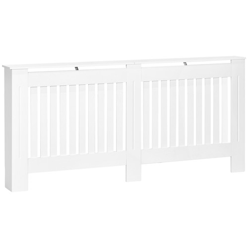 Homcom slatted radiator - slatted, cover