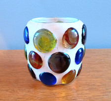Vintage Coloured Glass Stone