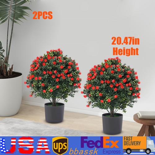 Artificial potted bushes - artificial,