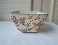 Vintage retro square flower