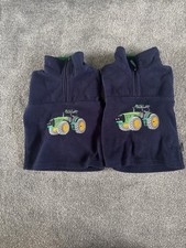 Kids Tractor Fleeces Size XS.  x 2