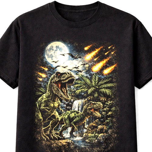 Rex meteor shower - t-rex,