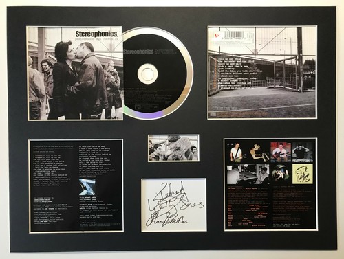 Stereophonics signed - stereophonics, -signed