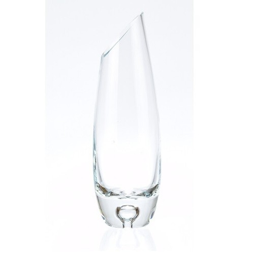 Glass vase flowers handmade - glass,
