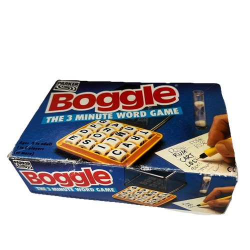 Parker boggle board game 1992 - board,