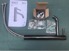 Roca Ona Mixer basin Tap single lever, extended height.Titanium Black RRP£551