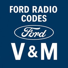 Ford Radio Code Serial M V