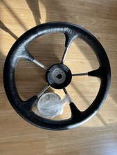 Boat outboard engine steering