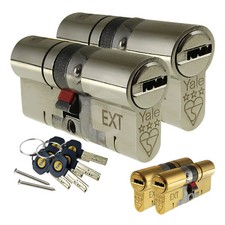 Yale door lock - door, cylinder