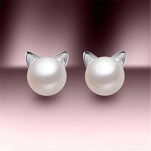 Stunning cute pearl cat - cute,