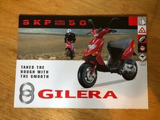 Genuine GILERA SKP50 Motorcycle Range Sales Brochure (107)