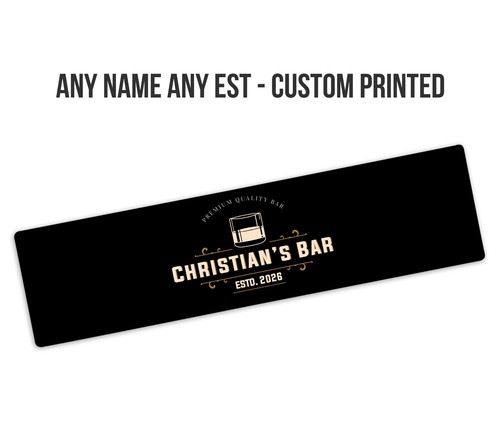 Personalised bar runner ideal - personalised,