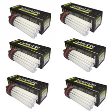 6x Lumenlite 150W Red CFL Grow