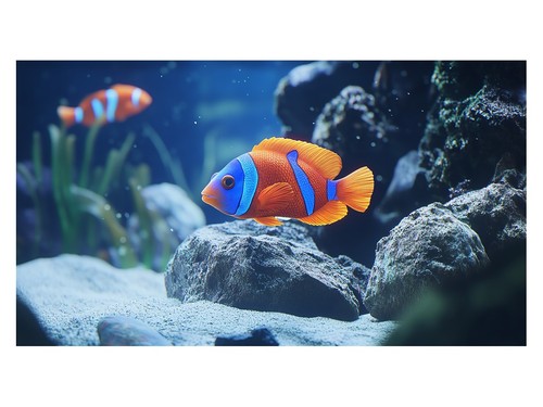 Clownfish marine life - clownfish, poster