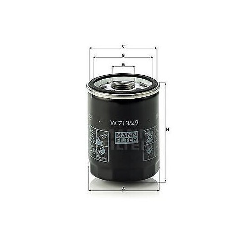 Mann filter 713 oil - mann-filter,