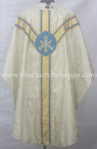 Metallic gold ave maria gothic - ave,
