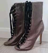 Ladies Ankle Boots High Heel
