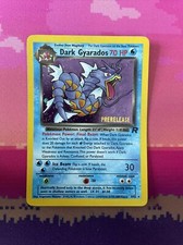 Pokemon card dark - dark, gyarados