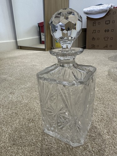 Glass decanter whiskey - whiskey, sherry