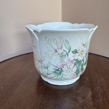 Vintage The Country Diary Collection Royal Winton Plant Pot Honeysuckle/Dog Rose