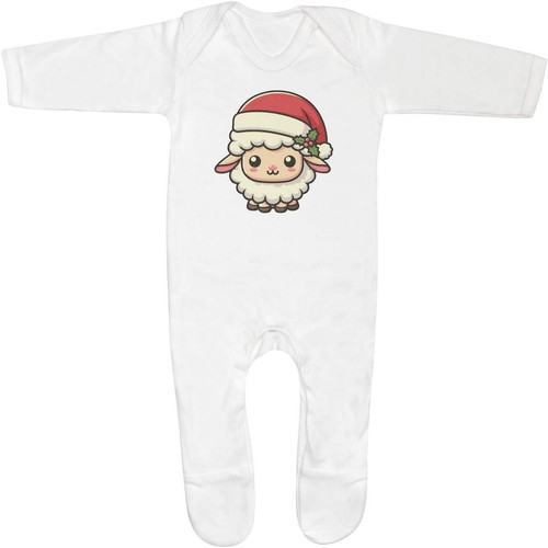 Baby sheep santa - santa,