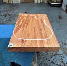 Khaya Mahogany 1 Piece Guitar