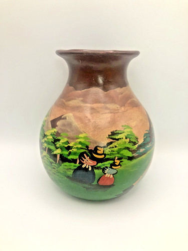 Vintage peruvian folk art - folk,