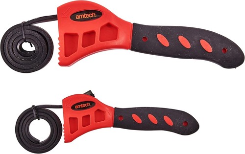 2pc strap wrench set - wrench,