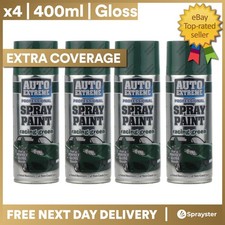 4 x 400ml Racing Green Gloss