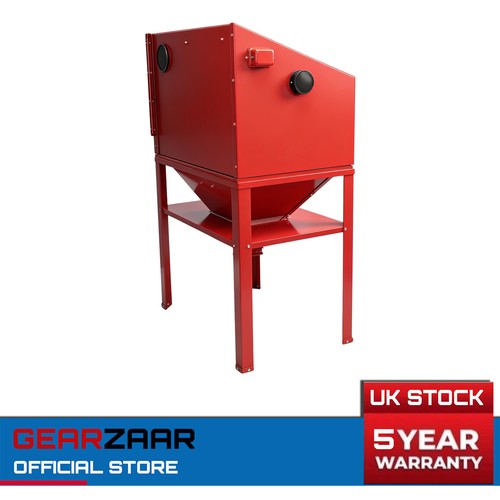Sandblasting cabinet red shot - cabinet,