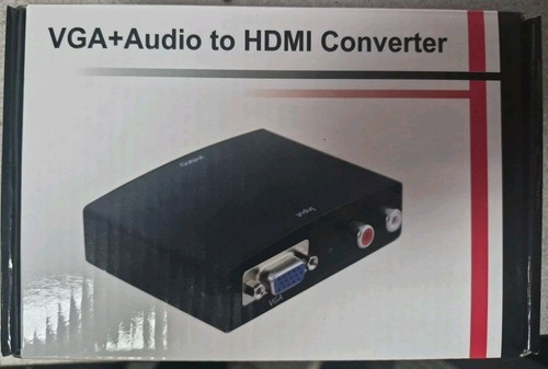 Hdmi vga r l - +, audio